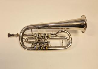 Eb kornett Ahlberg & Ohlson försilvrad B1500