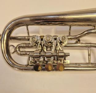 Eb kornett Ahlberg & Ohlson försilvrad B1500