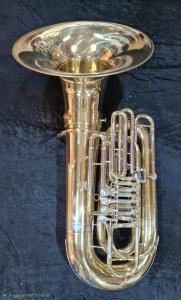 Wenzel Meinl C-tuba, 5 rotorventiler, med bl.a. recording bell