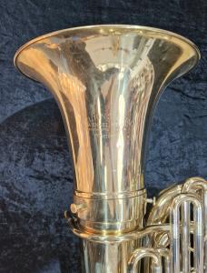 Wenzel Meinl C-tuba, 5 rotorventiler, med bl.a. recording bell